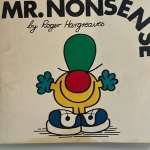 Rare Kids Mr. Nonsense book By Roger Hargreaves